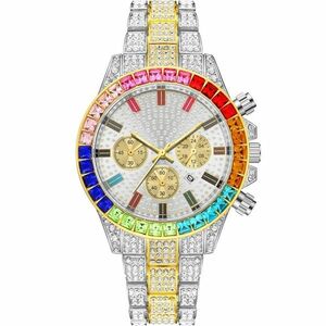 Ceas extravagant - Argintiu/Aur KP11592 imagine