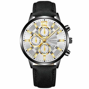 Ceas Nico - Negru/Auriu 1 KP11698 imagine