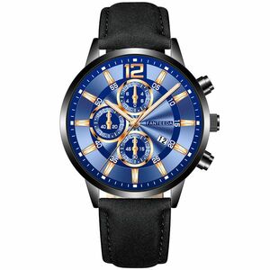 Ceas Nico - Negru/aur roz 2 KP11700 imagine