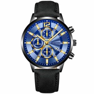 Ceas Nico - Negru/Auriu 2 KP11701 imagine