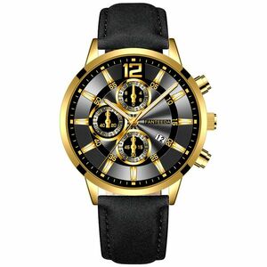 Ceas Nico - Negru/Auriu 3 KP11704 imagine