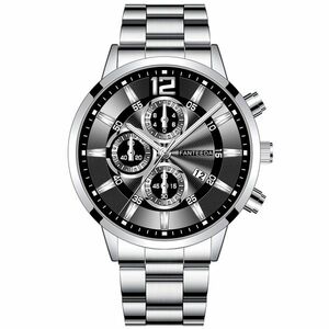 Ceas Felix - Argintiu/Negru KP12043 imagine