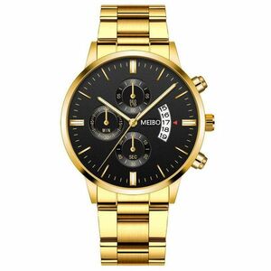 Ceas Orlando - Auriu/Negru KP12056 imagine