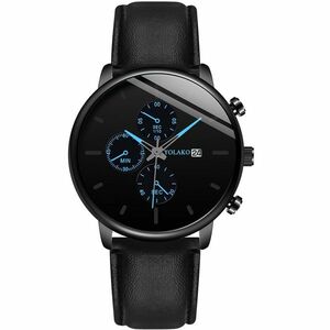 Ceas York - Negru/Albastru KP14756 imagine