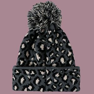 Cap Leopard - Gri KP12306 imagine