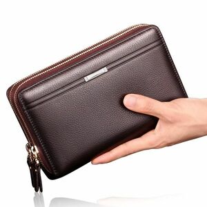 Portofel pentru bărbați Leinasen - maro KP12725 imagine
