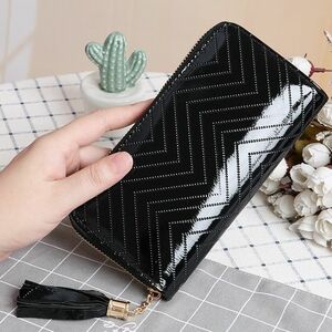Portofel Candy - Negru KP12818 imagine