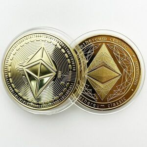 Moneda clasică Ethereum - Aur KP13406 imagine