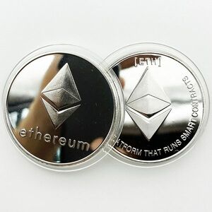 Moneda Ethereum - Argint KP13408 imagine