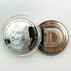 Moneda Dogecoin - Argint KP13412 imagine