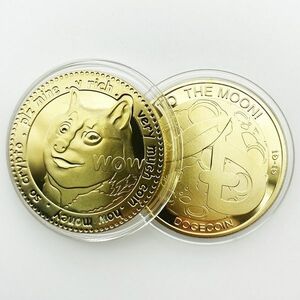 Moneda Dogecoin - Aur/Tip 2 KP13454 imagine