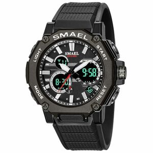 Ceas SMAEL TROY - Negru KP14129 imagine