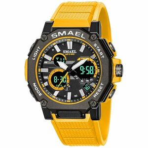 Ceas SMAEL TROY - Galben KP14133 imagine