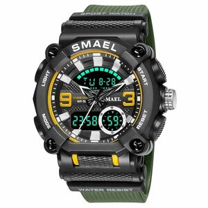 Ceas SMAEL FOX - Verde/Negru KP14148 imagine