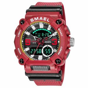 Ceas SMAEL FOX - Roșu KP14154 imagine