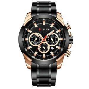 CURREN Ceas Finn - Negru KP14218 imagine