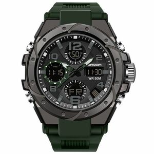 Ceas SANDA Toby - Verde/Negru KP14290 imagine