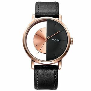 Ceas TOMI - Negru/Auriu KP14296 imagine