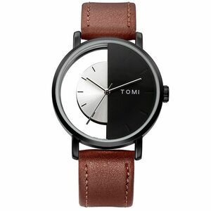 Ceas TOMI - Maro/Negru KP14299 imagine