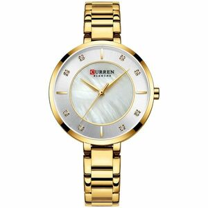 Ceas de diamant CURREN - Aur KP14363 imagine