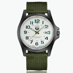 Ceas Robin - Verde KP14533 imagine