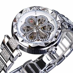Ceas Dama FORSINING Dama - Argintiu KP14562 imagine