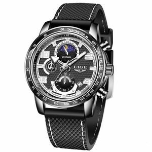 Ceas LIGE Tatum - Negru KP14657 imagine