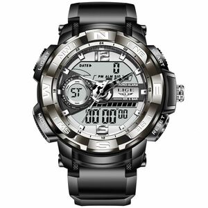 Ceas LIGE Omar - Negru KP14667 imagine