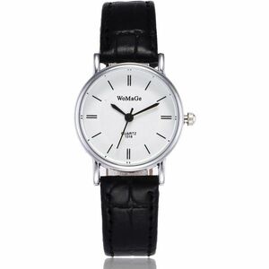 Ceas de dama Rico - Negru/Alb KP14840 imagine