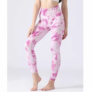 Jambiere Push Up Batik - Roz/M KP14868 imagine