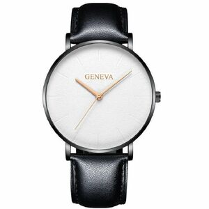 Ceas Simon - Alb/Negru KP15453 imagine