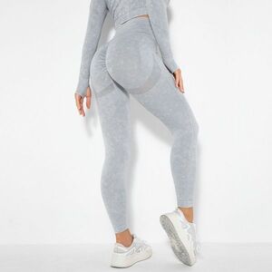 Blugi Push Up Leggings - Gri/S KP15524 imagine