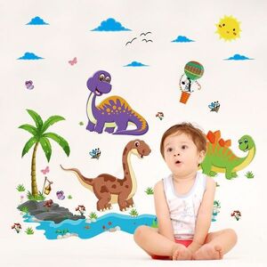 Autocolant/Tapet Cute Dinosaurs KP16318 imagine