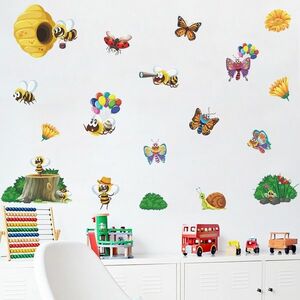 Autocolant/Tapet Merry Bees KP16455 imagine