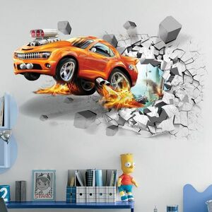 Autocolant/Tapet Break Car KP16632 imagine