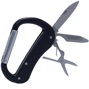 Carabinier multifunctional - Negru KP16837 imagine