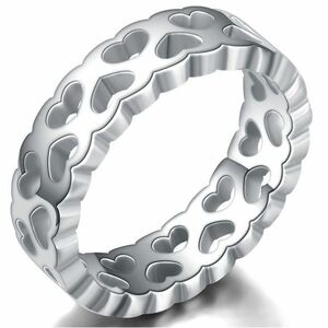 Inel Hollow Heart - Argint/52mm KP16842 imagine