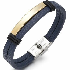 Bratara Trendy - Albastru/Auriu KP17896 imagine