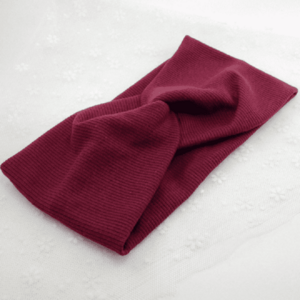 Salopetă cu turban Maya - Burgundy KP18330 imagine