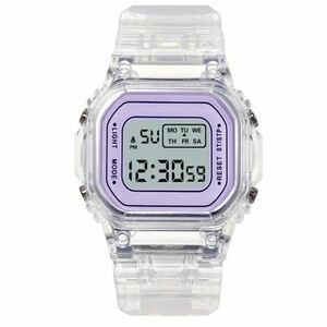 Ceas Digital Transparent - Mov KP21627 imagine