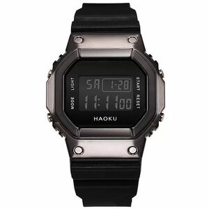 Ceas Digital Patrat - Negru KP21624 imagine