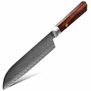 Cuțit de bucătărie Damasc Iwaki - Santoku KP20167 imagine