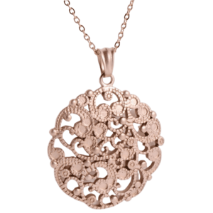 Colier Opal - Auriu/Roz KP20534 imagine