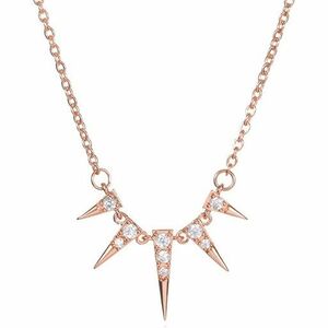 Colier Bethany - Auriu/Roz KP21201 imagine