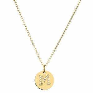 Colier cu alfabet - M/Gold KP21219 imagine