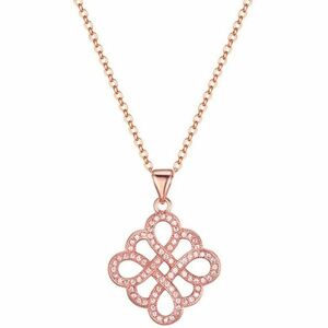 Colier Tiara - Aur/Roz KP21266 imagine