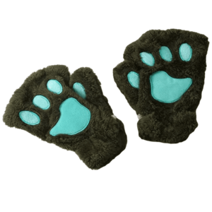 Mănuși fără degete Paw - Verde KP21320 imagine