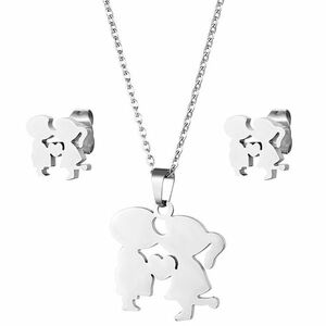 Set Cuplu îndrăgostit - Argint KP21701 imagine