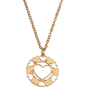 Colier Heart Circle - Aur KP21721 imagine