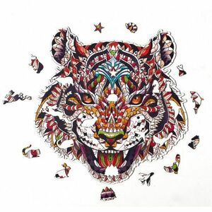 Puzzle din lemn - Culoare Tigru/M KP21877 imagine